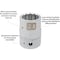 Dynamic 3/4" Drive, 30mm Metric Socket, 12 Points D022130 - alternate 2